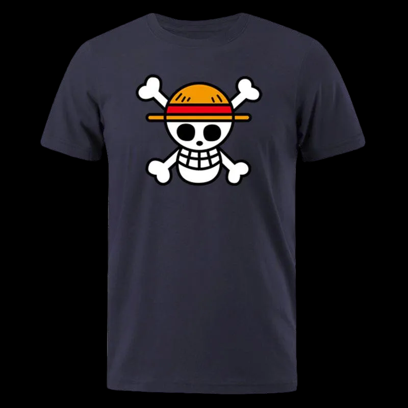 One Piece Mugiwara Flag Basic T-Shirt