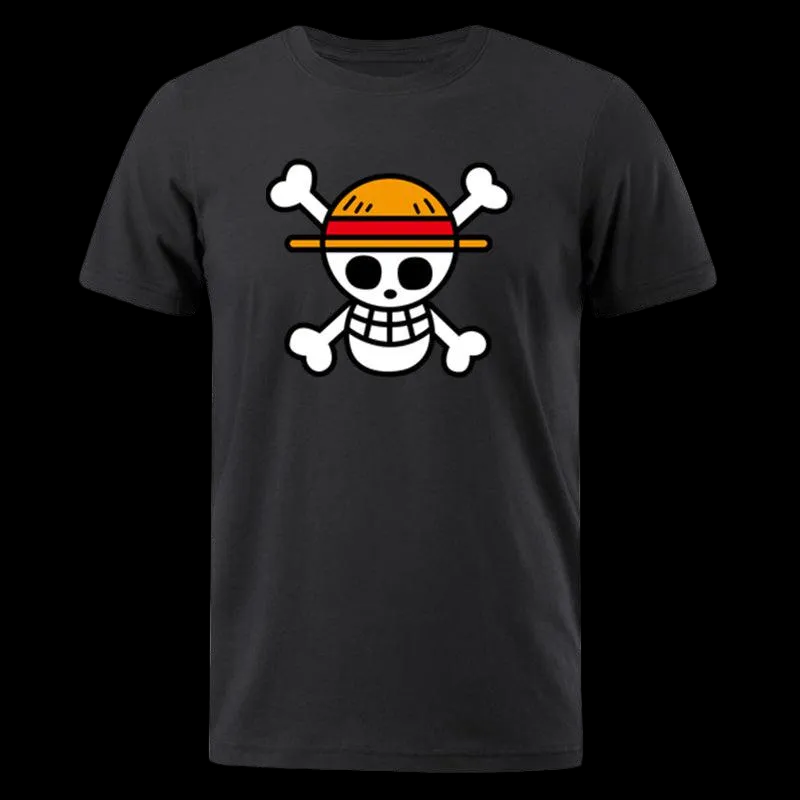 One Piece Mugiwara Flag Basic T-Shirt